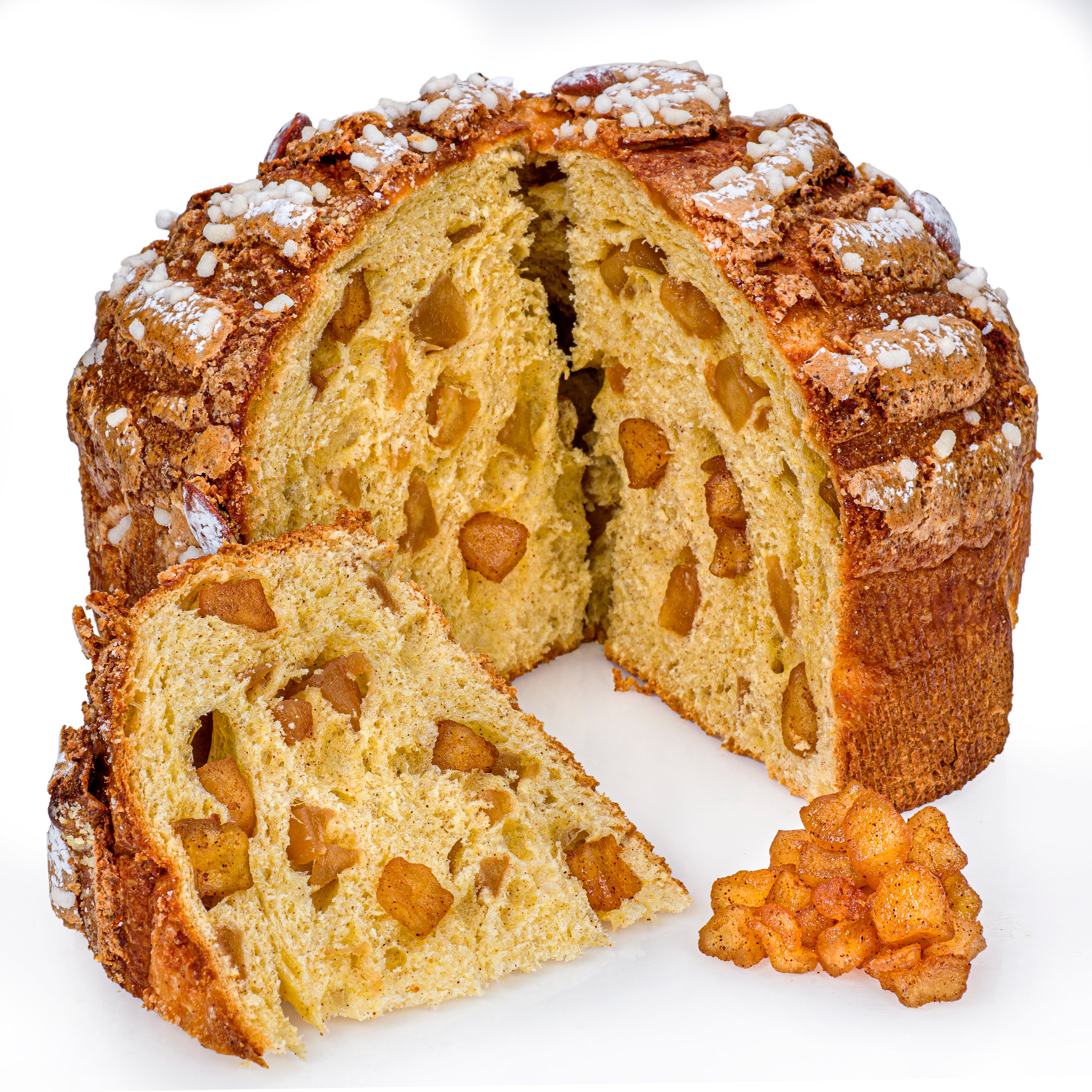 Panettone artigianale Cuore d'albicocca, senza lattosio