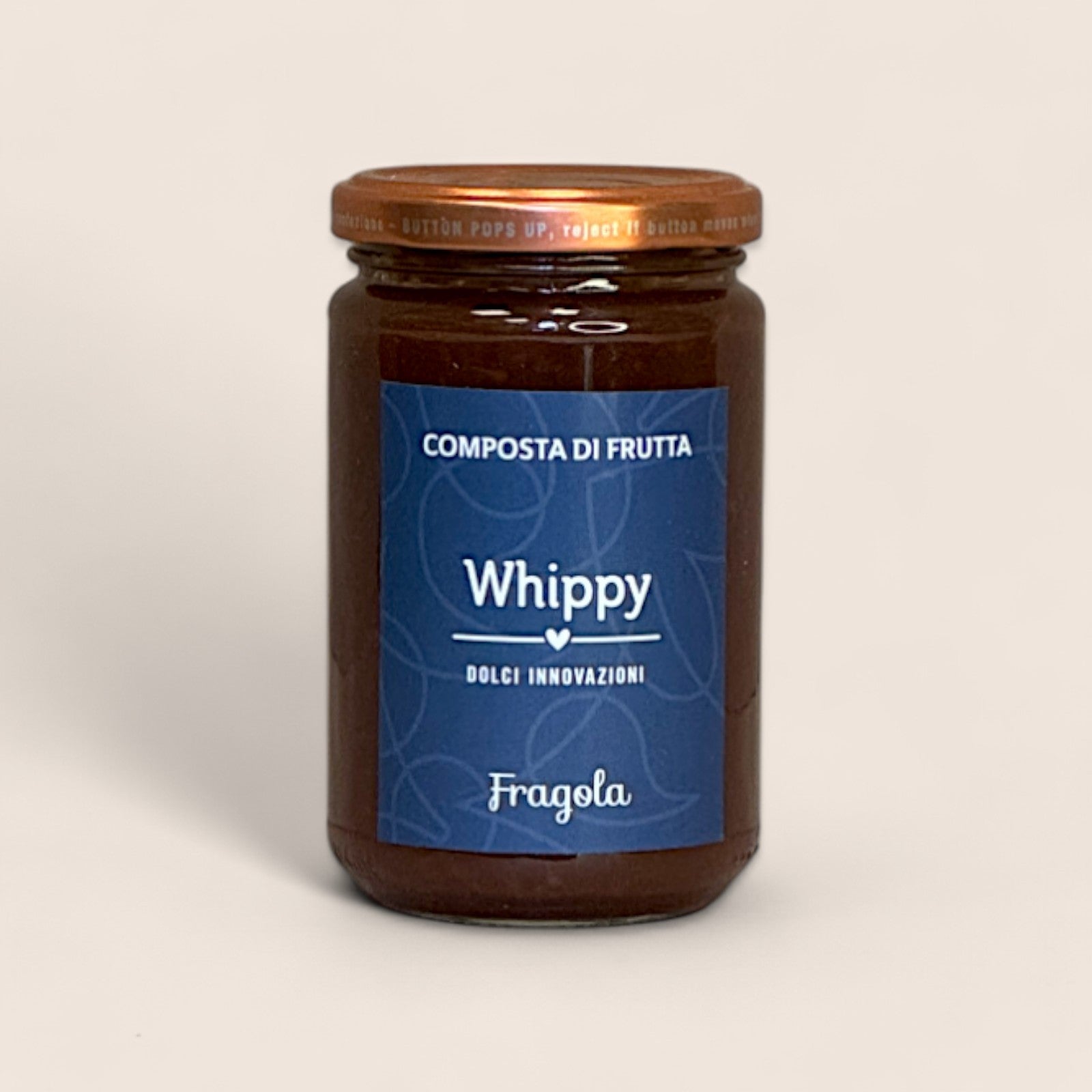 Composta di fragole, composta di frutta artigianale in barattolo da 330g