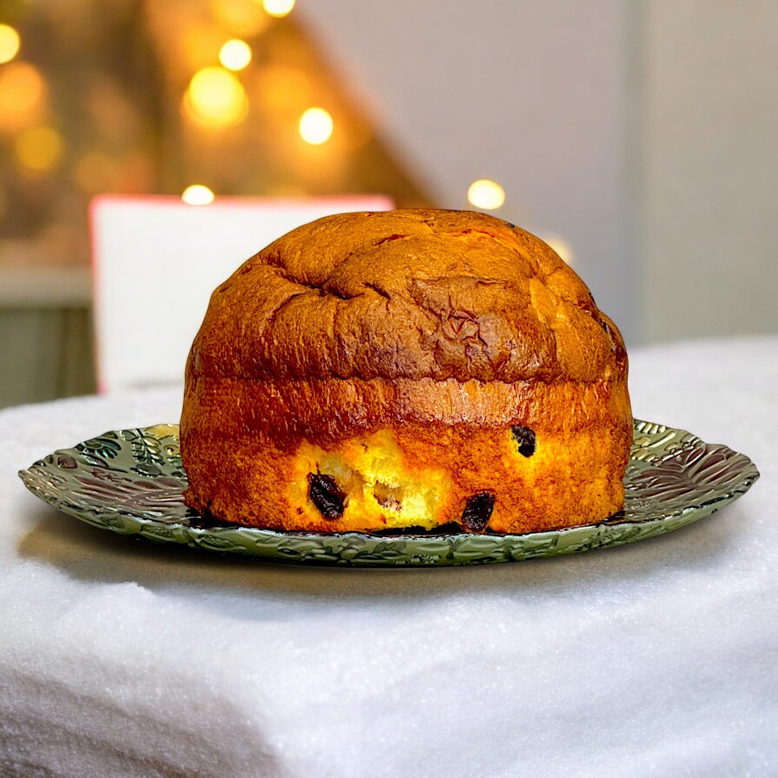 Pan Babà alle amarene, dolce lievitato inzuppato con liquore strega beneventana