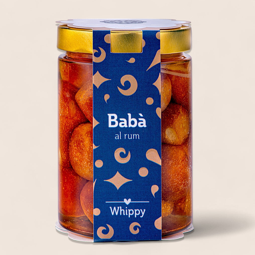 I Sottospirito al rum Jamaica, soffici mini babà in barattolo da 350g