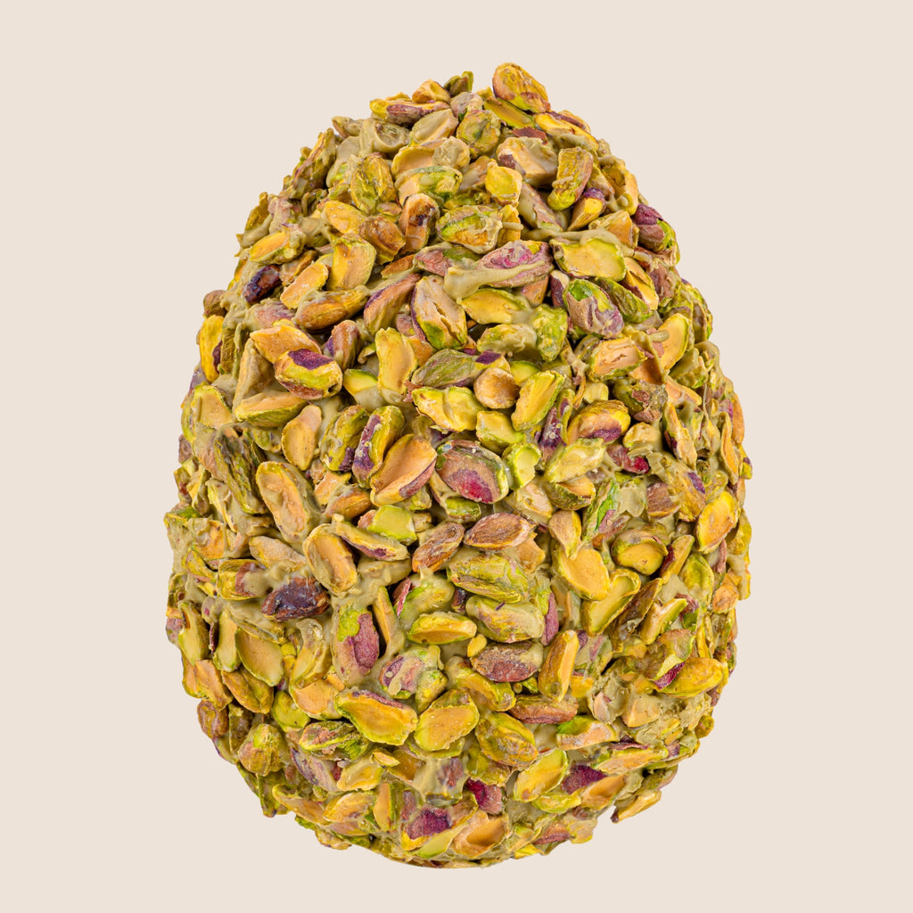 Uovo di Pasqua Smeraldo al Pistacchio, con golosa sorpresa