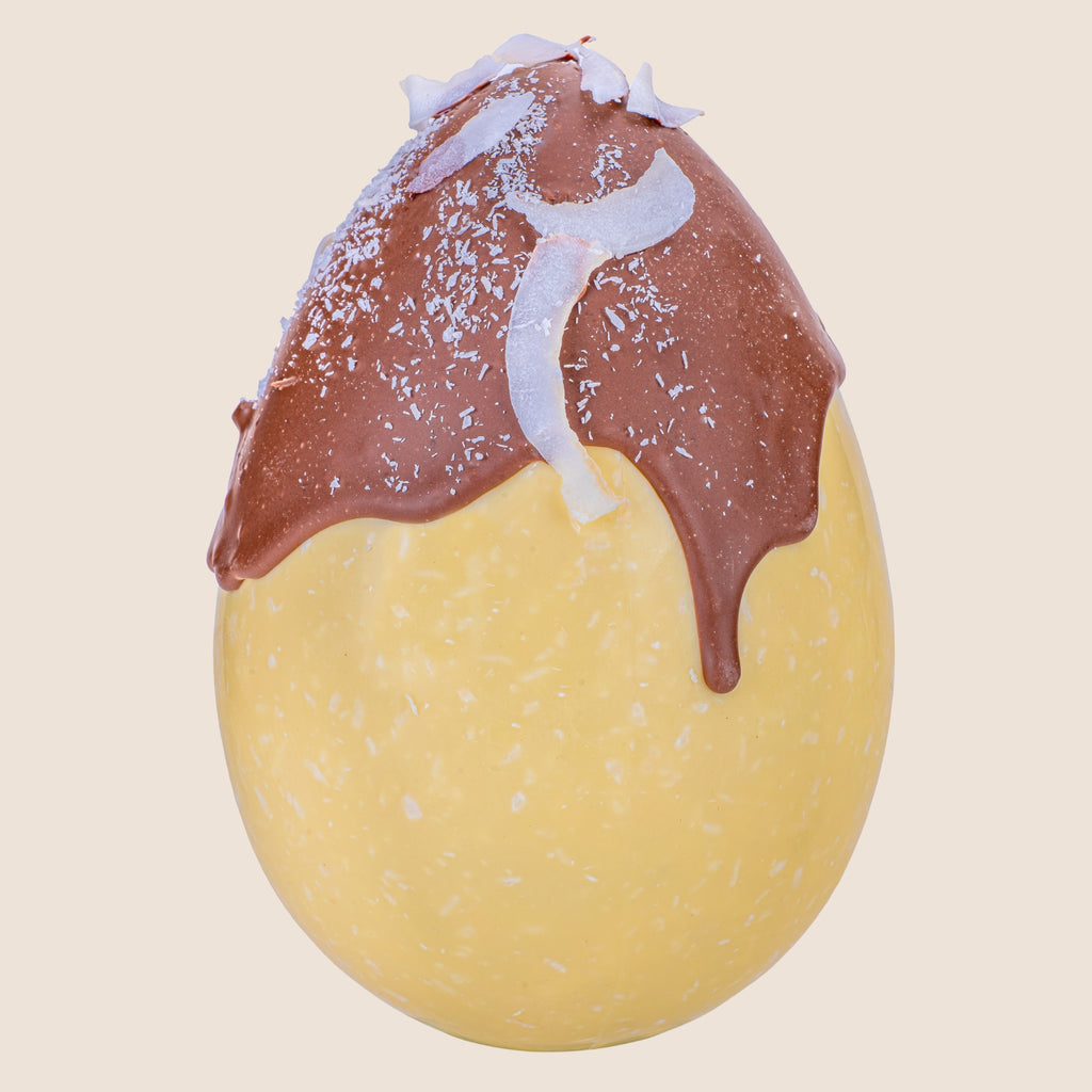 Uovo di Pasqua Bigusto cocco e cioccolato, con golosa sorpresa