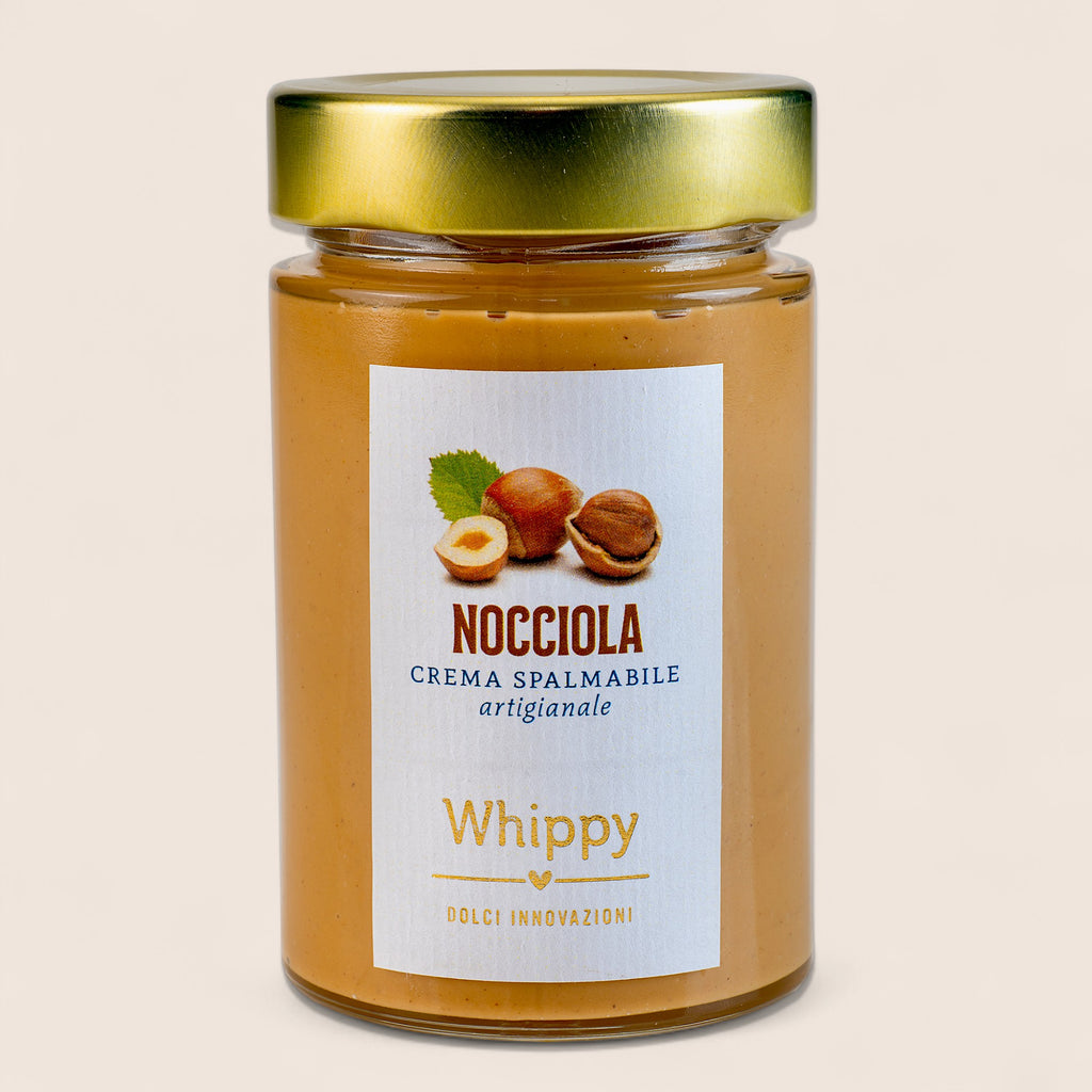 Spalmabile Gran Nocciola IGP, gustosa crema spalmabile al gusto di nocciola IGP Piemonte in vasetto da 220g