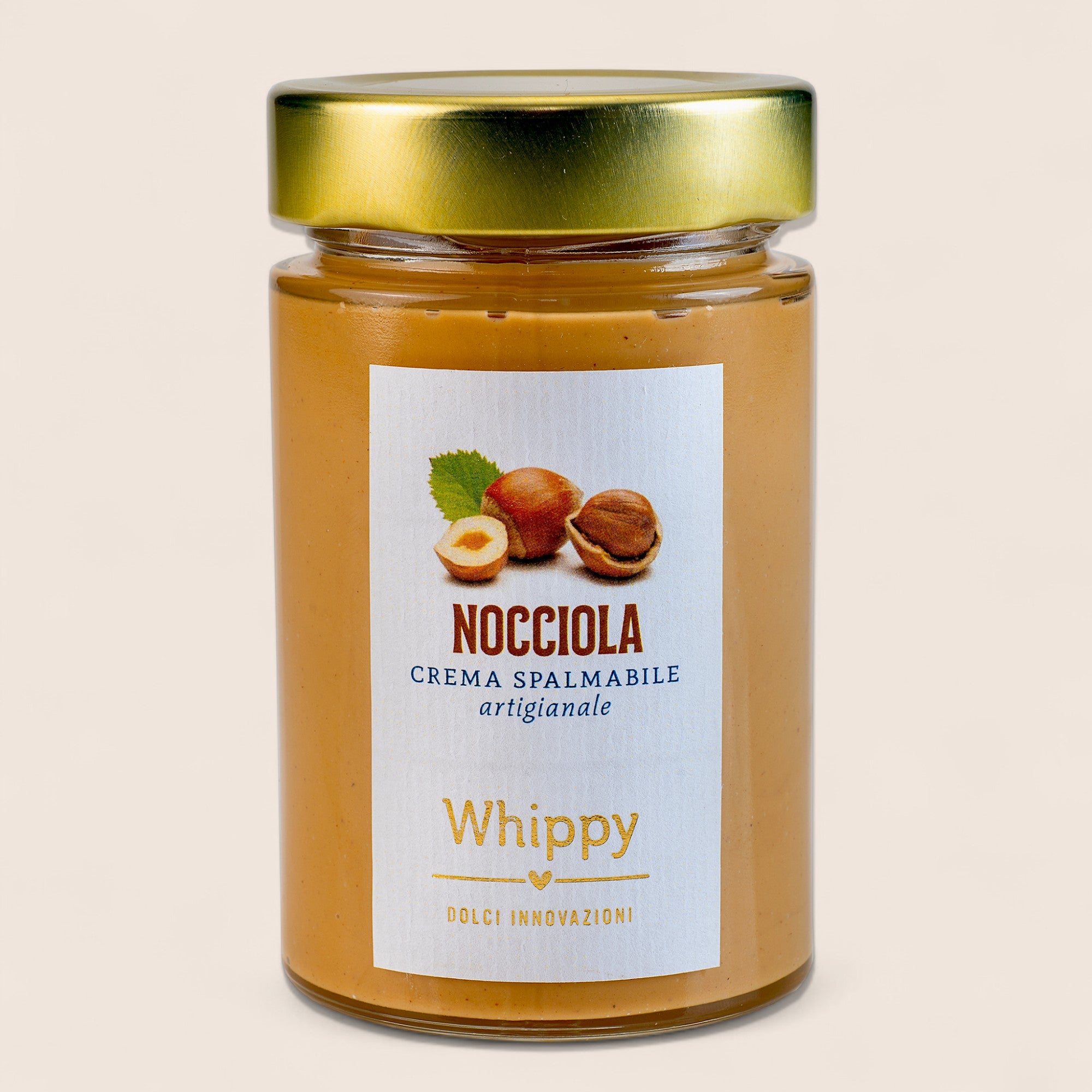 Spalmabile Gran Nocciola IGP, gustosa crema spalmabile al gusto di nocciola IGP Piemonte in vasetto da 220g
